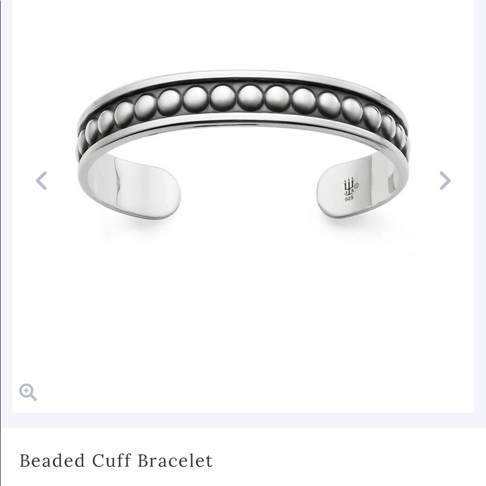 James Avery beaded cuff bracelet